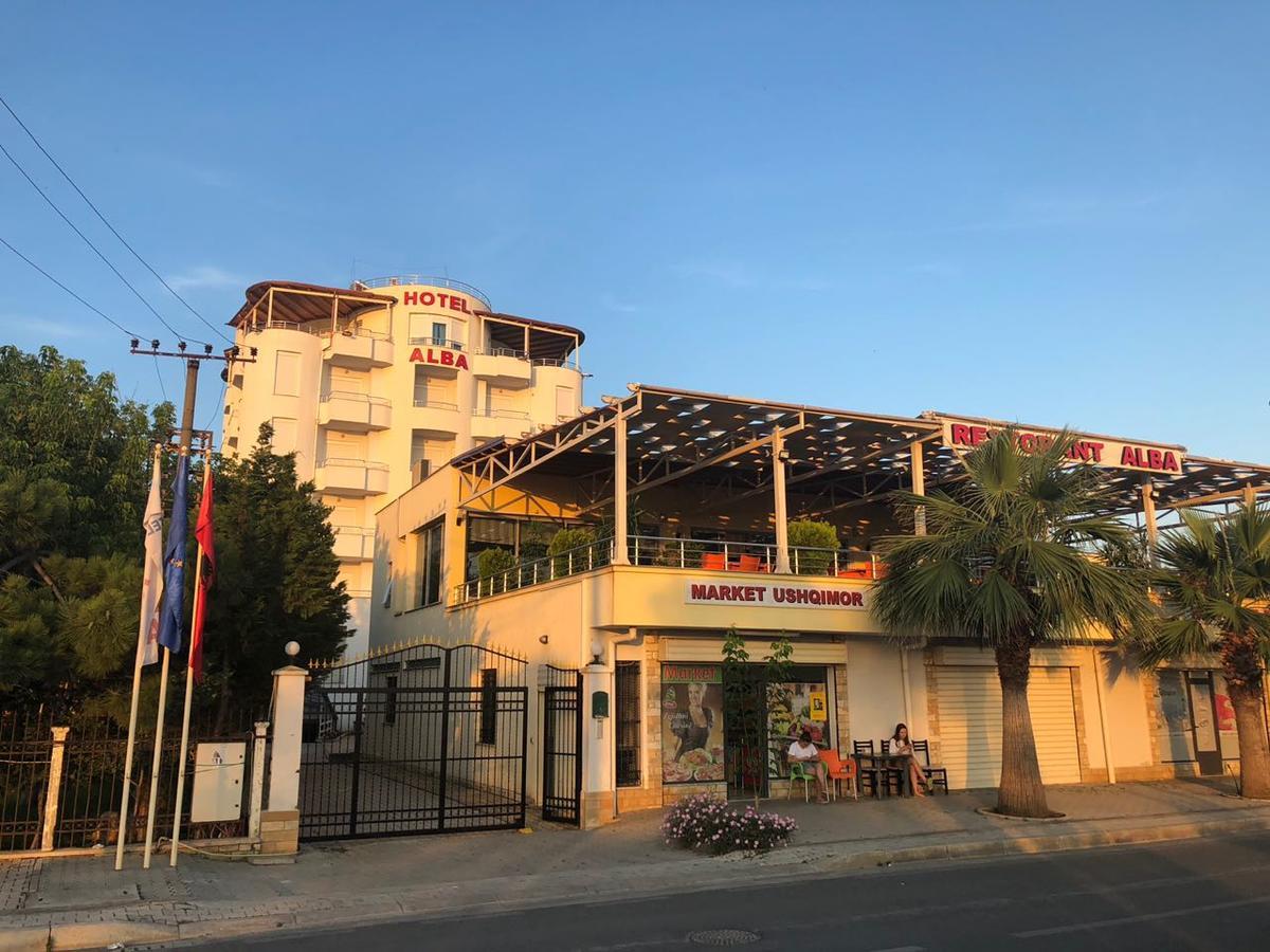 Hotel Alba Shëngjin Eksteriør billede